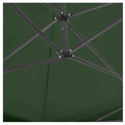 Cort pliabil pentru Evenimente, cadru metalic pentru curte si gradina, 2x2 m, Verde, Kadeny