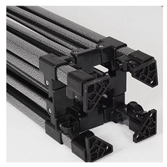 Cort pliabil pentru Evenimente Kadeny, cadru metalic pentru curte si gradina, pereti laterali, 300 x 450 cm, Alb