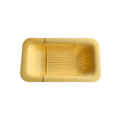 Cos pentru Scurgere Chiuveta de Bucatarie, Kadeny, Plastic, Telescopic, 36x20x5 cm, Galben