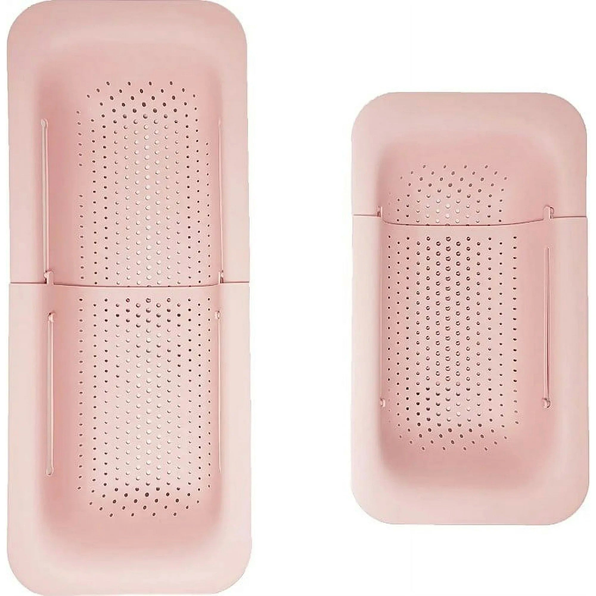 Cos pentru Scurgere Chiuveta de Bucatarie, Kadeny, Plastic, Telescopic, 36x20x5 cm, Roz