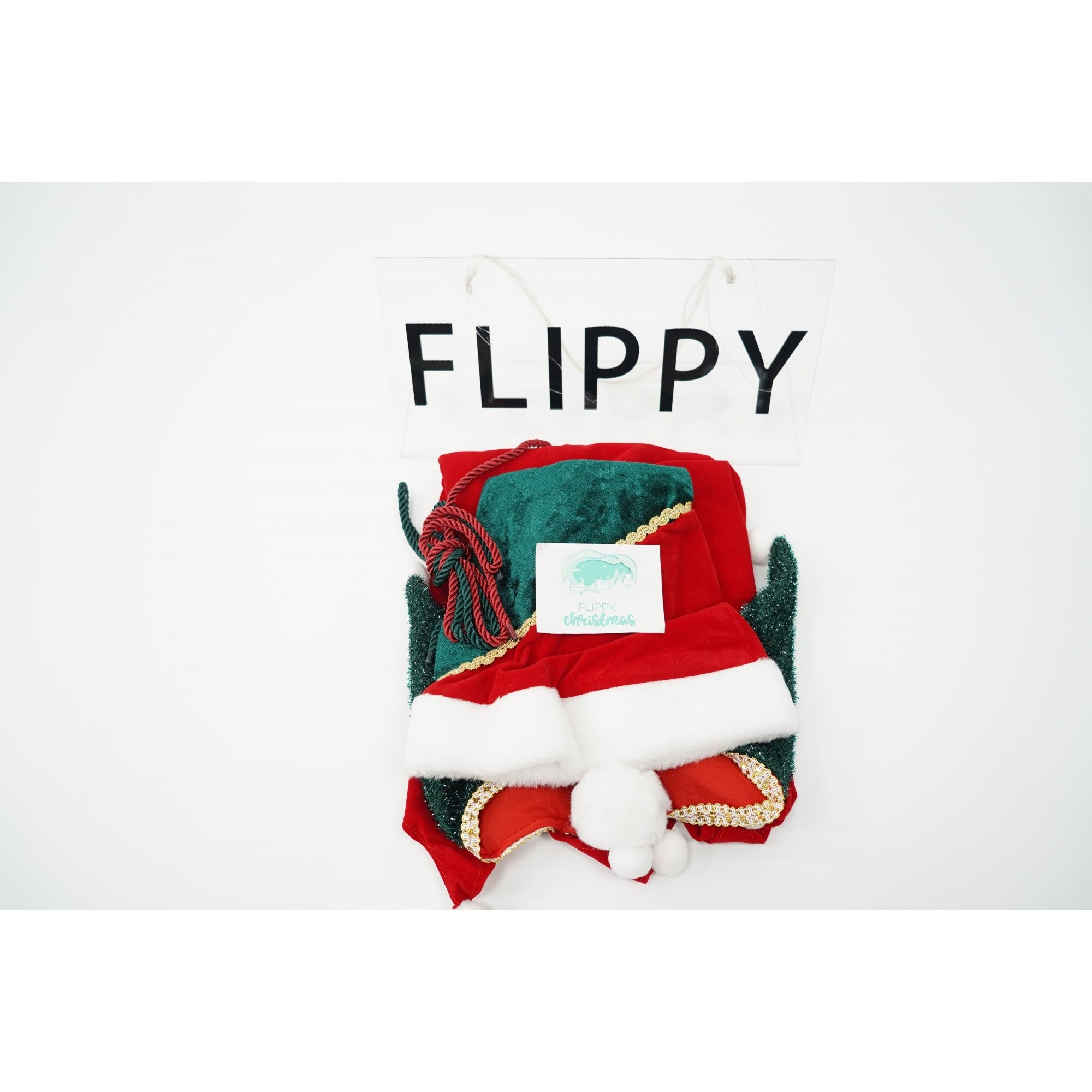 Costum Craciun, Kadeny, Fete, Spiridus, rosu, 10 - 13 ani, catifea