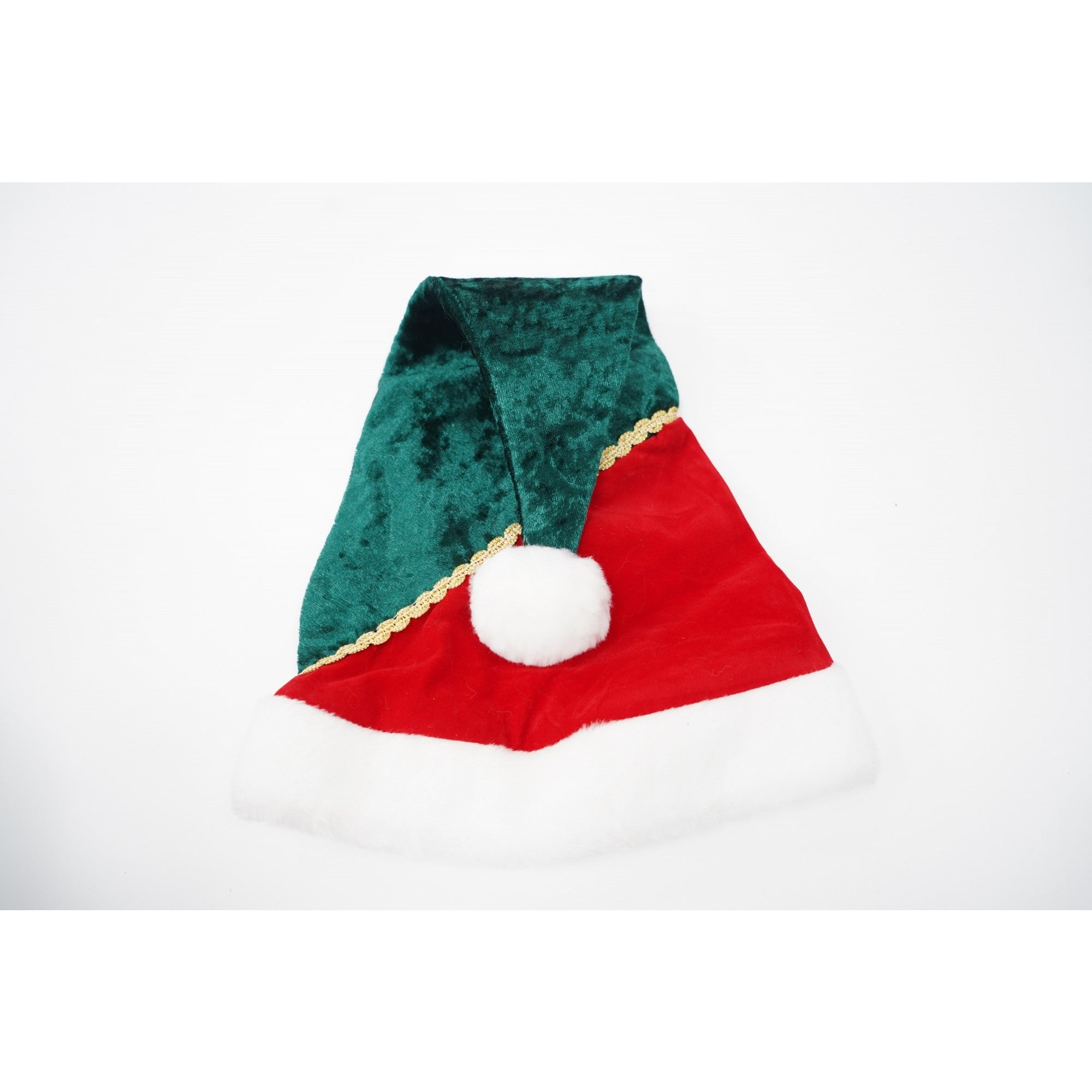 Costum Craciun, Kadeny, Fete, Spiridus, rosu, 10 - 13 ani, catifea