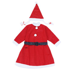 Costum Craciunita Kadeny® Fata, 7-9 ani, 3 piese, Polar