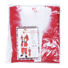 Costum Mos Craciun Kadeny® Baiat, 10-12 ani, 5 piese, Polar