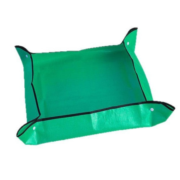 Covoras de Gradinarit, Kadeny, pentru Cultivarea Plantelor si Schimbarea Solului, din Panza Ingrosata, 50x50 cm, Pliabil, Verde