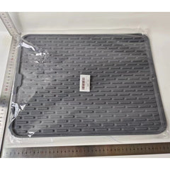 Covoras din Silicon pentru Scurgere Vase, Kadeny, Uz Casnic, Rezistent la Temperaturi Ridicate, Izolator, 43x32.5 cm, Negru