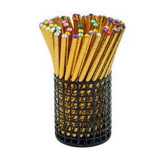 Creion grafit CNX Diamant KS2604, HB, corp auriu, acryl