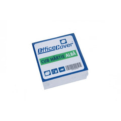 Cub hartie notes Office Cover, 500 coli, 85x85mm, alb, ROM