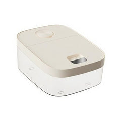 Cutie de Depozitare Kadeny, de Uz Casnic, Rezistenta la Insecte si la Umiditate, Rezervor Sigilat pentru Depozitare Alimentara, Capacitate 6 kg, 37 x 26 x 14.5cm, Alb