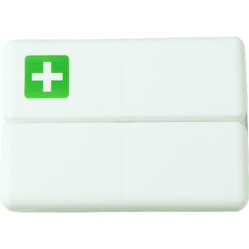 Cutie depozitare medicamente, 7 compartimente sigilate individual, pliabila, portabila, Kaveny, Alb/Verde