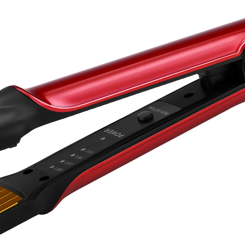 Placa de creponat parul HALEY HY-3006 Wave Splint, 45W, 4 trepte de temperatura, incalzire rapida, 2 in 1 – indreptare si onduleuri naturale