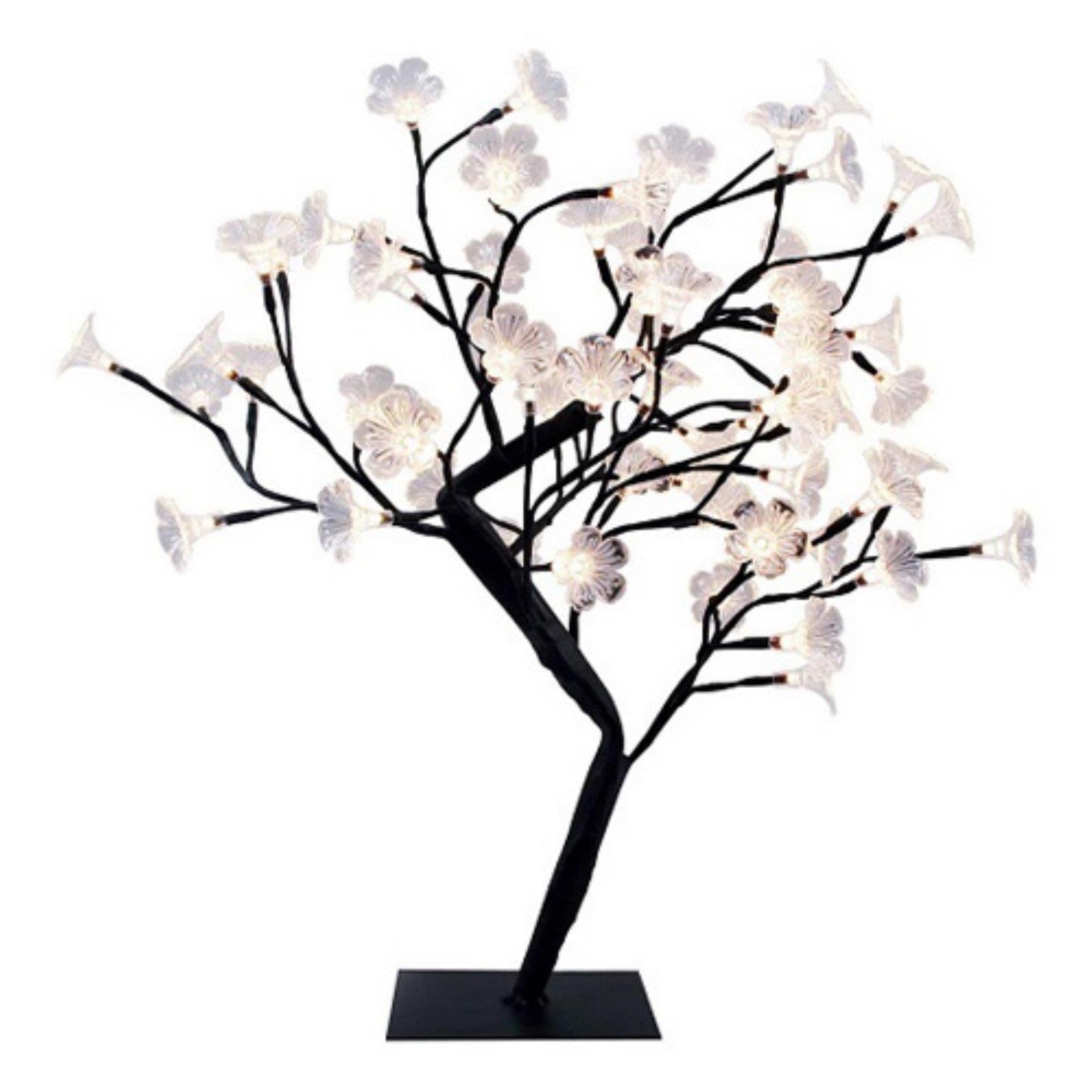 Decoratiune Luminoasa Arbore cu Baterii 48 LED -uri Alb Cald