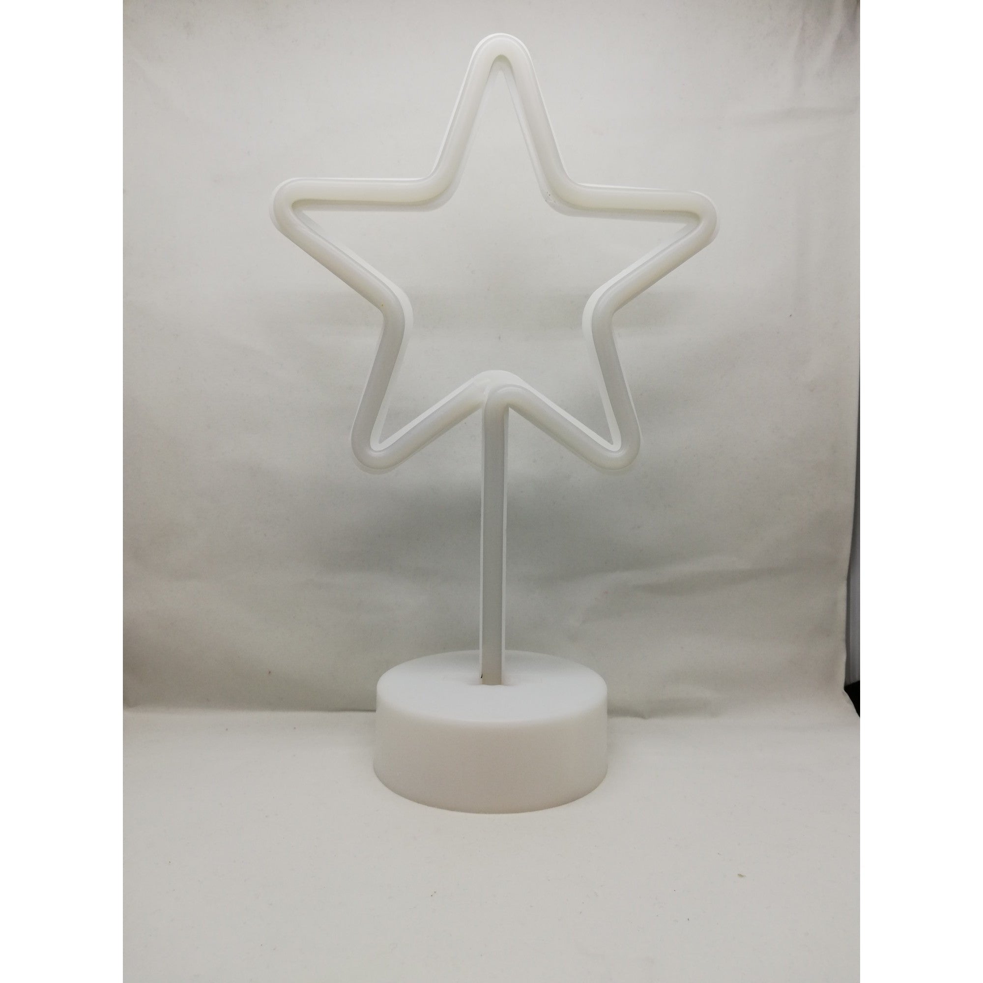 Decoratiune Luminoasa cu Baterii Stea Rosu