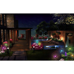 Set 3 Lampi Solare LED tip pasare-fluture-libelula, Inaltime 43 cm, Kaveny, Multicolor