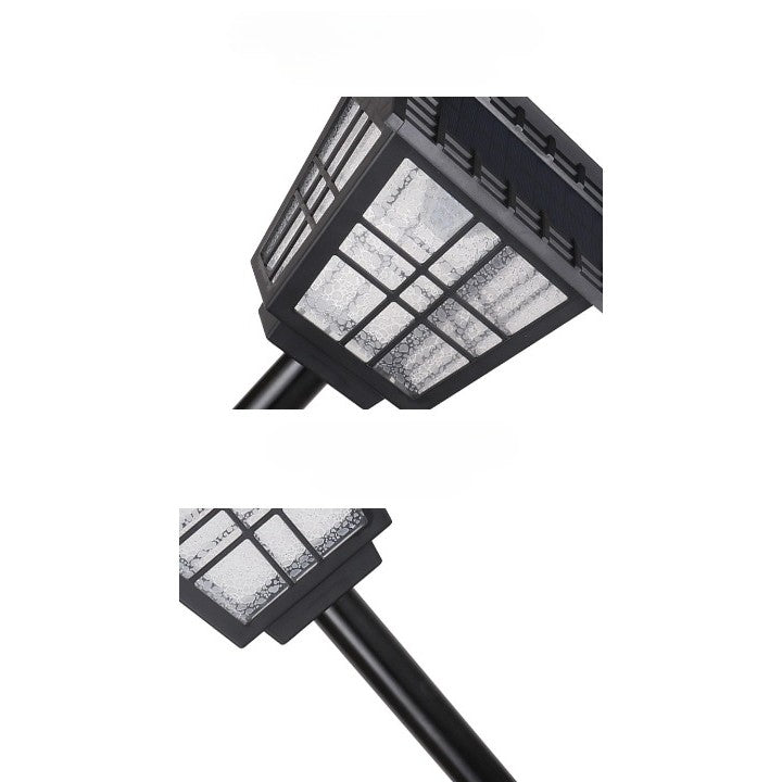 Lampa solara de tip stalp pentru gradina, Kaveny, Alb Rece