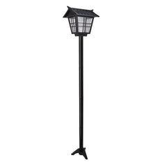 Lampa solara de tip stalp pentru gradina, Kaveny, Alb Rece