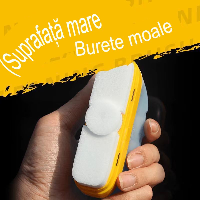 Degresant pentru Masina, Kadeny, pentru Geamuri, Oglinda Retrovizoare, Parbriz, Agent de Curatare Puternic pentru Indepartarea Stratului de Murdarie, 120 ml, Alb-Galben