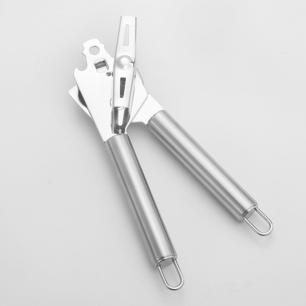 Deschizator conserve Kaveny, material inox, ergonomic, gri