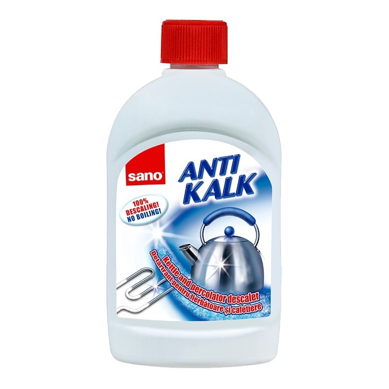 Solutie anticalcar Sano Anti Kalk, 500ml, pentru electrocasnice