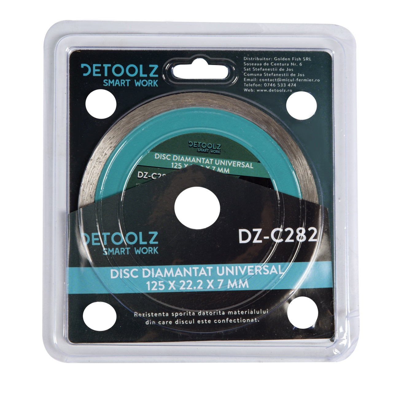 Disc diamantat universal 125x22.2x7mm