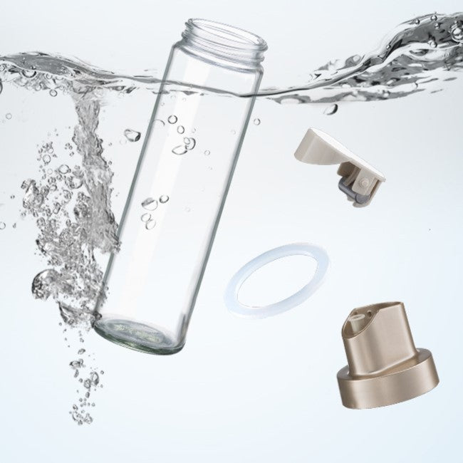 Dispenser pentru Ulei, Kadeny, Deschidere si Inchidere Automata a Rezervorul, cu Inductie Gravitationala, 500 ml, 26.1x6.2x6.2cm, Gri