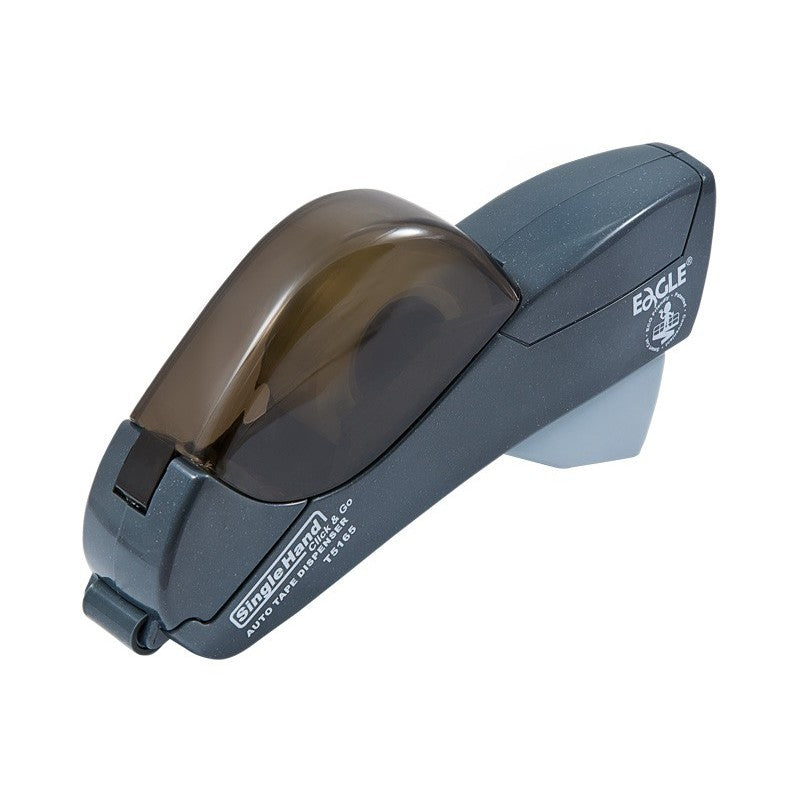 Dispenser semiautomat EAGLE, TY5165AB, 19mmx33m/12mmx33m, 2 role incluse, negru