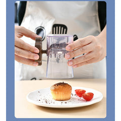 Dispozitiv de Zdrobit, Kadeny, pentru Alune, Nuci, Ciocolata, Manual, din ABS, 10 x 7.2 cm, Maro