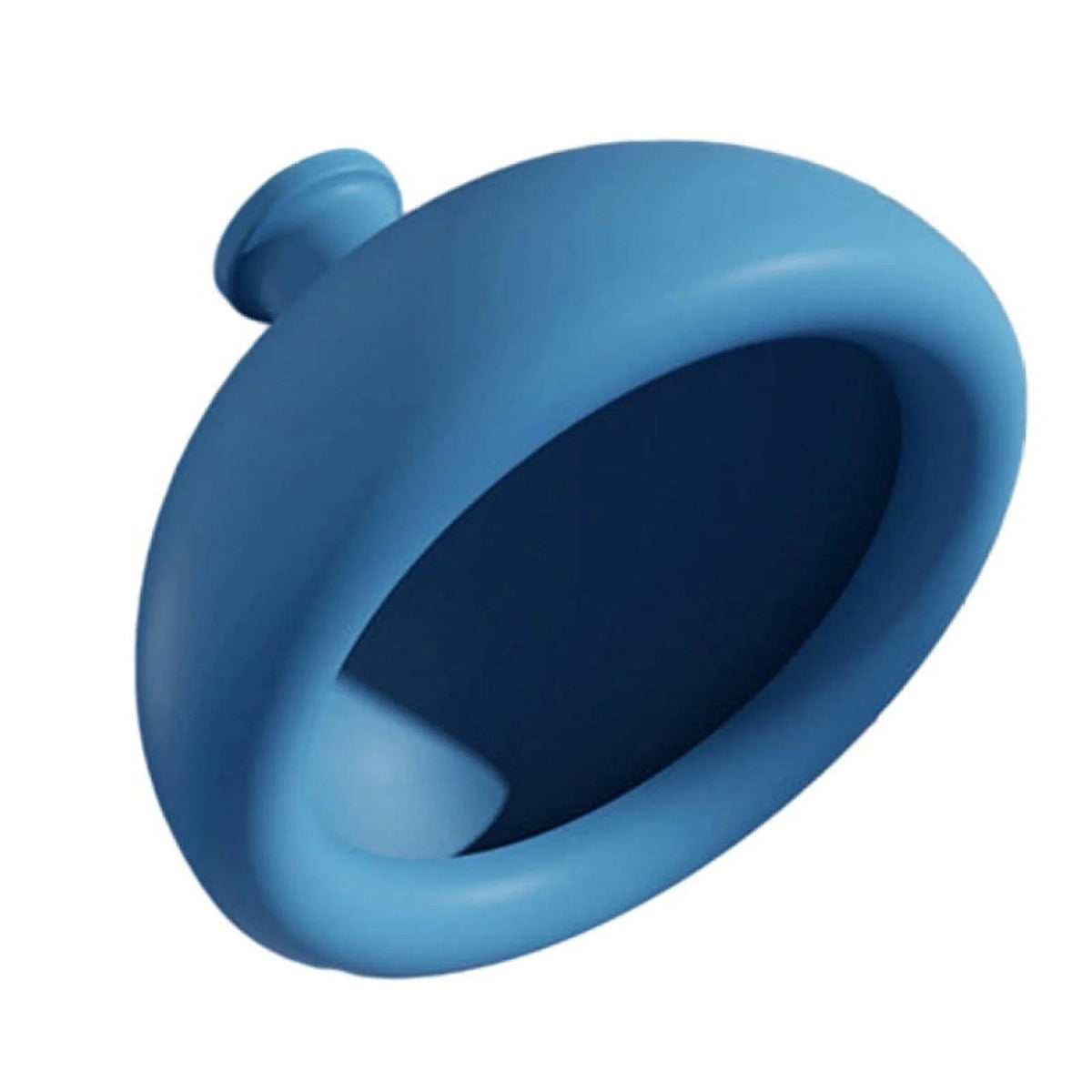 Dispozitiv Terapeutic Sputa, Kaveny, Cupa pentru Terapie Toracica, Dispozitiv de Eructare, pentru Adulti si Copii, 10 x 6.5 cm, din Silicon, Albastru