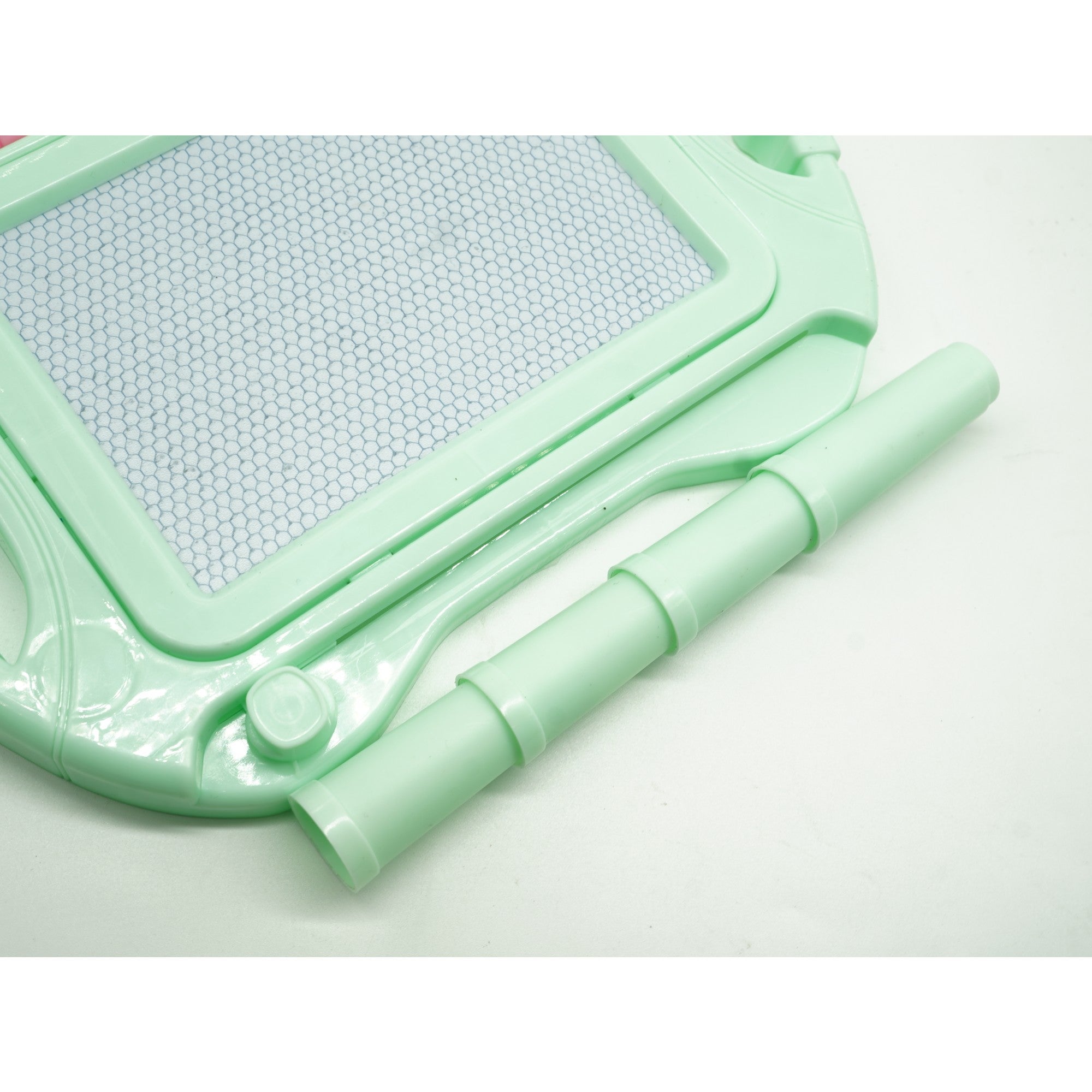 Tabla Magnetica pentru desen Kaveny, Pix, forma dreptunghi, dimensiuni 23x17 cm, Dezvolta Creativitatea, cu picioare suport, Verde