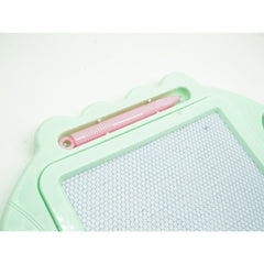 Tabla Magnetica pentru desen Kaveny, Pix, forma dreptunghi, dimensiuni 23x17 cm, Dezvolta Creativitatea, cu picioare suport, Verde