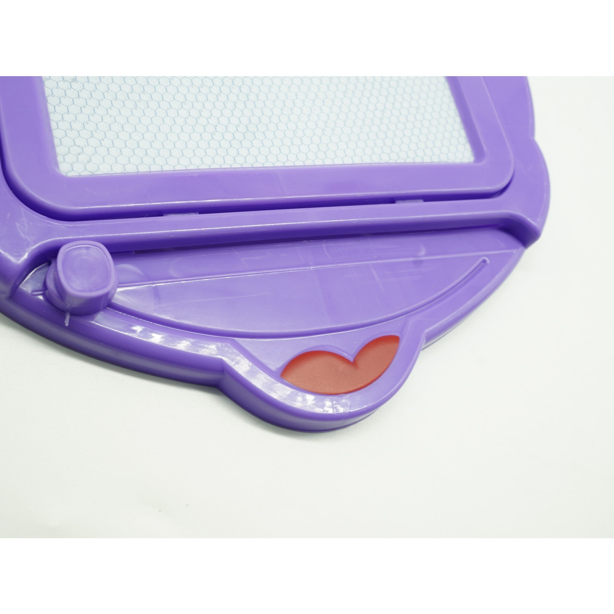 Tabla Magnetica pentru desen Kaveny, Pix, forma Soricel, dimensiuni 23x26.5 cm, Dezvolta Creativitatea, Mov