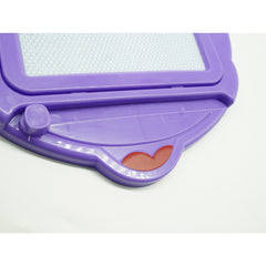 Tabla Magnetica pentru desen Kaveny, Pix, forma Soricel, dimensiuni 23x26.5 cm, Dezvolta Creativitatea, Mov