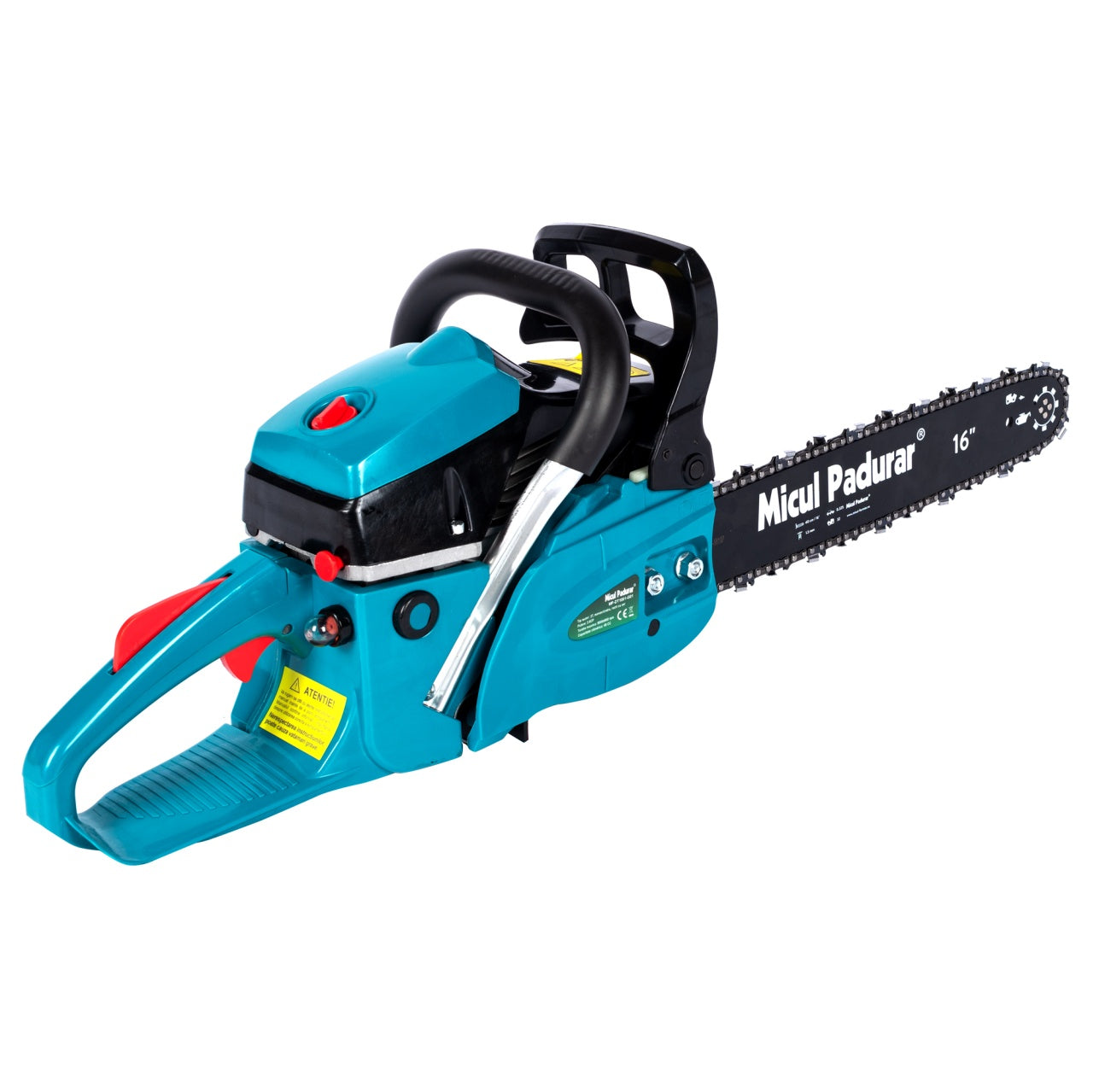 Drujba Micul Padurar 4900XC, capacitate cilindrica 49cc, 2.6 CP, 1 lant 16" + 1 lama, pornire rapida