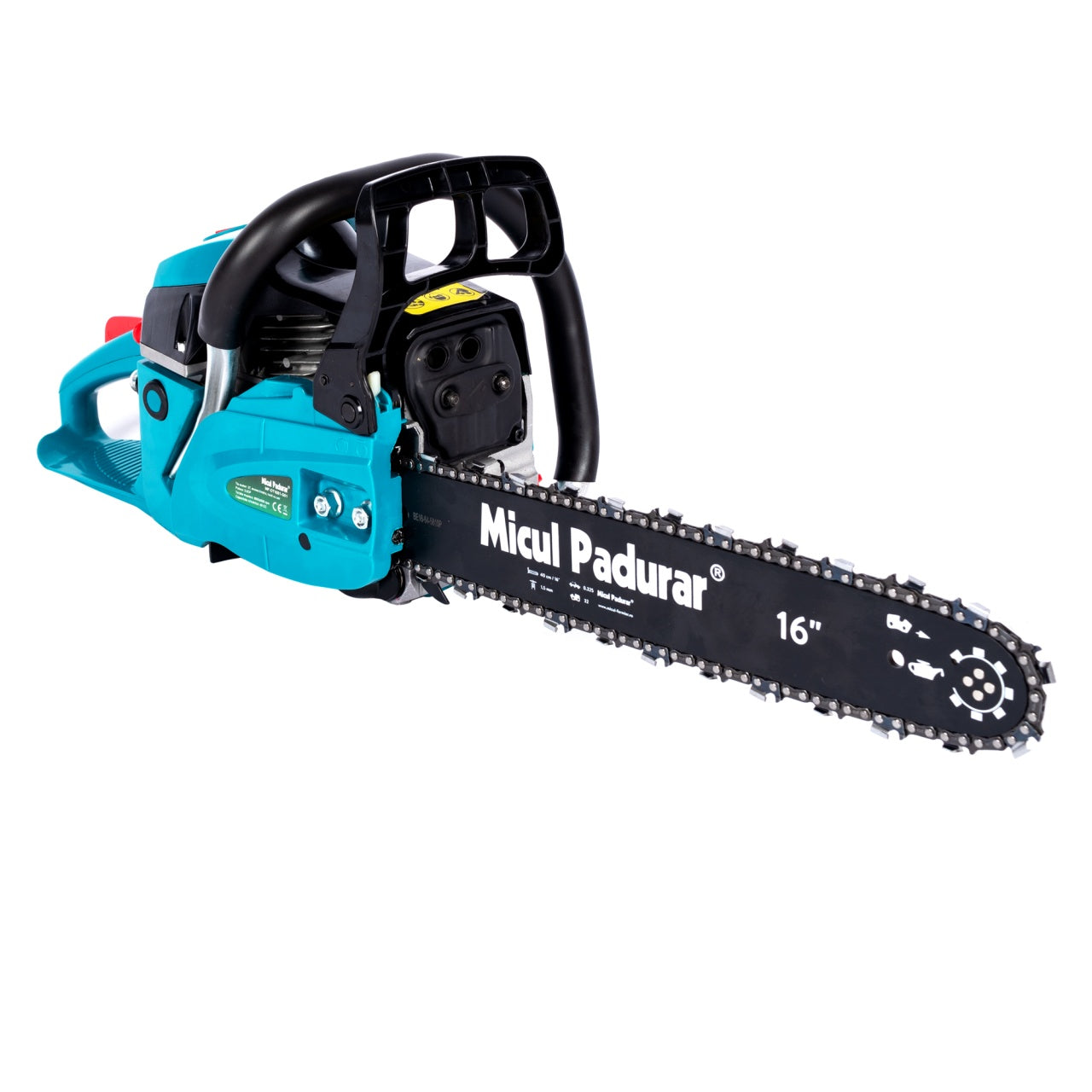Drujba Micul Padurar 4900XC, capacitate cilindrica 49cc, 2.6 CP, 1 lant 16" + 1 lama, pornire rapida