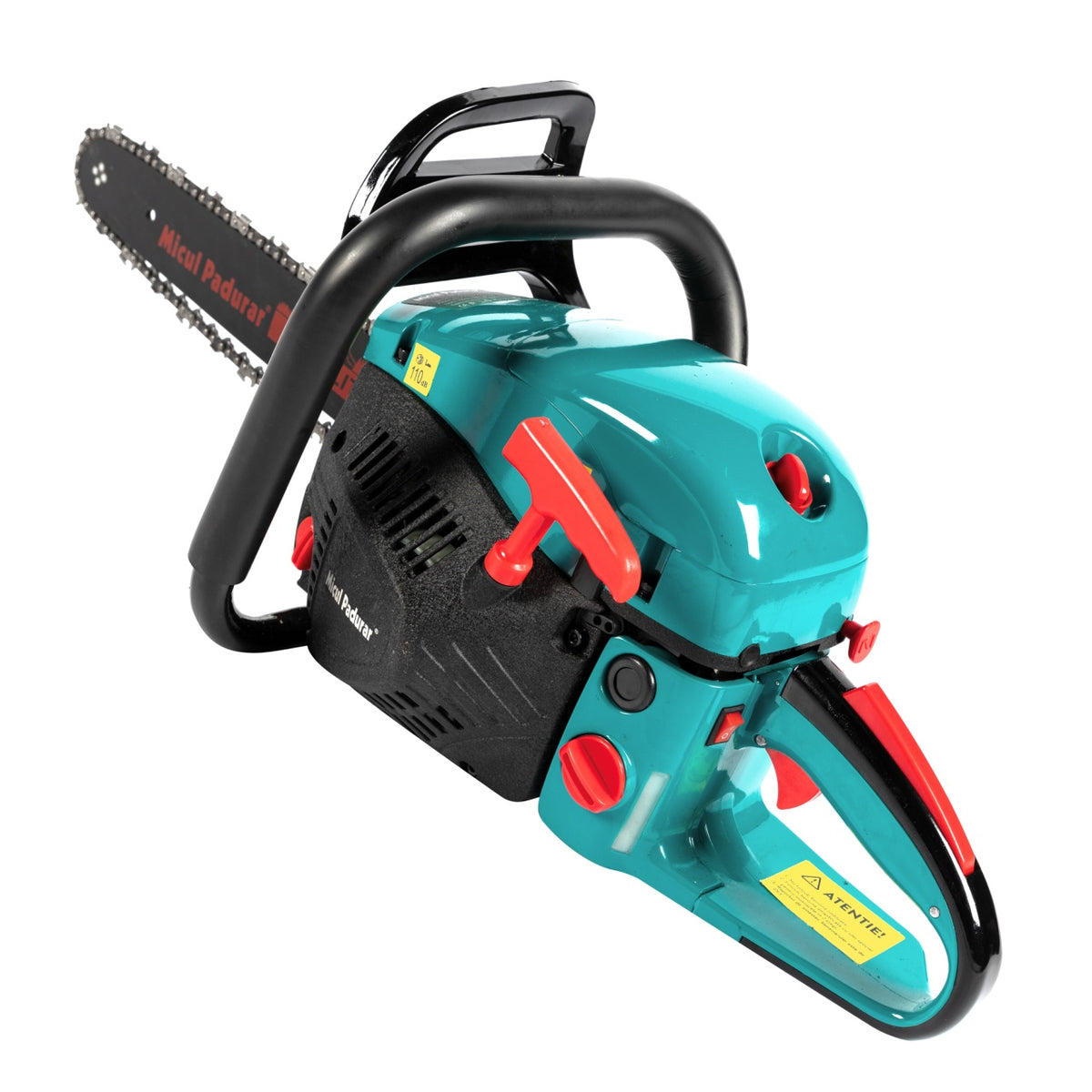 Drujba Micul Padurar 5200, capacitate cilindrica 52cc, 2.7 CP, 1 lant 16" + 1 lama, demaror magneziu, pornire rapida