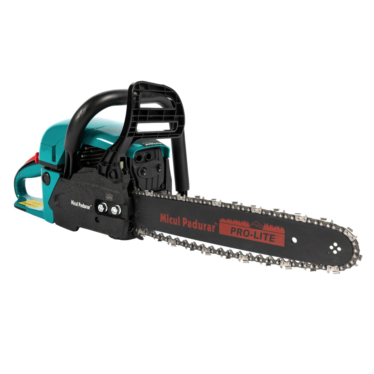 Drujba Micul Padurar 5200, capacitate cilindrica 52cc, 2.7 CP, 1 lant 16" + 1 lama, demaror magneziu, pornire rapida