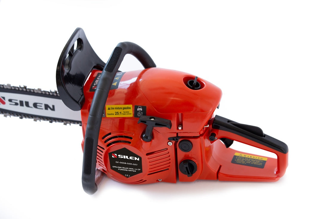 Drujba Silen 5800, capacitate cilindrica 58cc, 3.5 CP, 1 lant 16" + 1 lama, pornire rapida