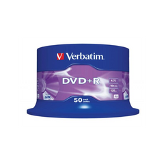 DVD+R Verbatim 43550, 4.7GB / 120min, 16x, set 50 buc