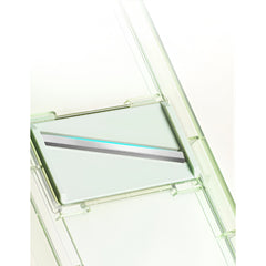 Feliator Multifunctional, Kadeny, 3 in 1, pentru Fructe si Legume, 6 Piese, Maner, Lame de Inox, Recipient Stocare, Protectie Mana, ABS, 35x12x9.4 cm, Verde