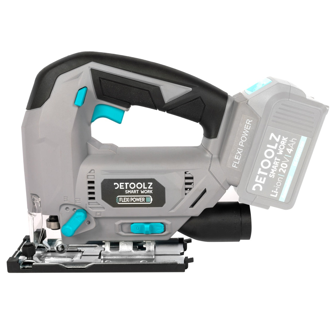 Fierastrau pendular Detoolz, 20V, dimensiune maxima taiere 80mm