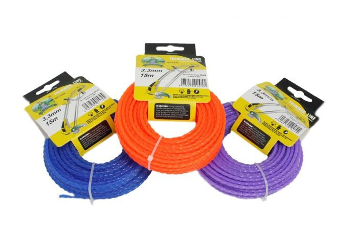 Fir motocoasa(trimmer) Micul Fermier, 3.3mm*15m, helix