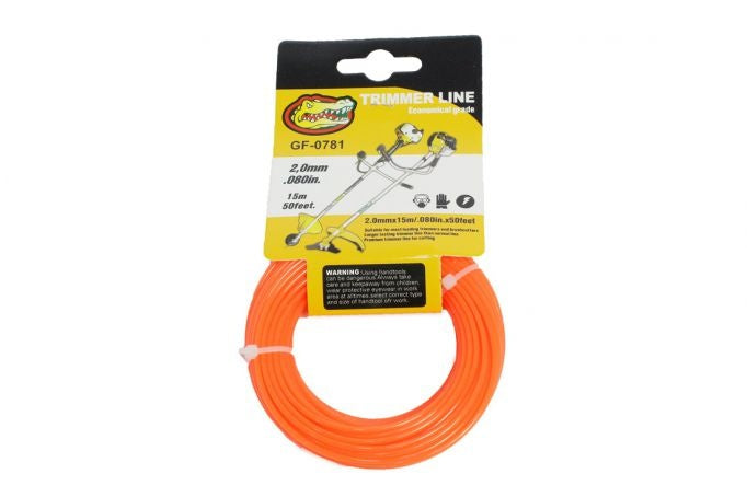 Fir motocoasa(trimmer) Micul Fermier, 2.0mm*15m, rotund