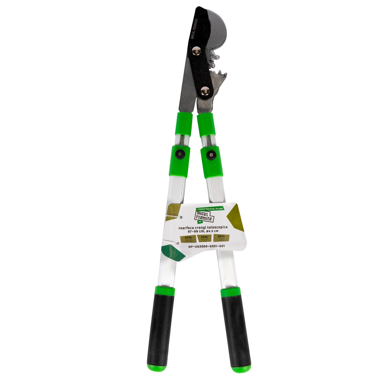 Foarfeca crengi telescopica Micul Fermier 67-99 cm Ø4.5 cm G01