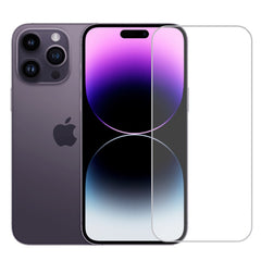 Folie de Protectie pentru Apple iPhone 14 Pro Max, Kadeny, Sticla Securizata 3D, High Definition pentru Ecran complet, Anti Zgirieturi, Anti bule, Transparenta