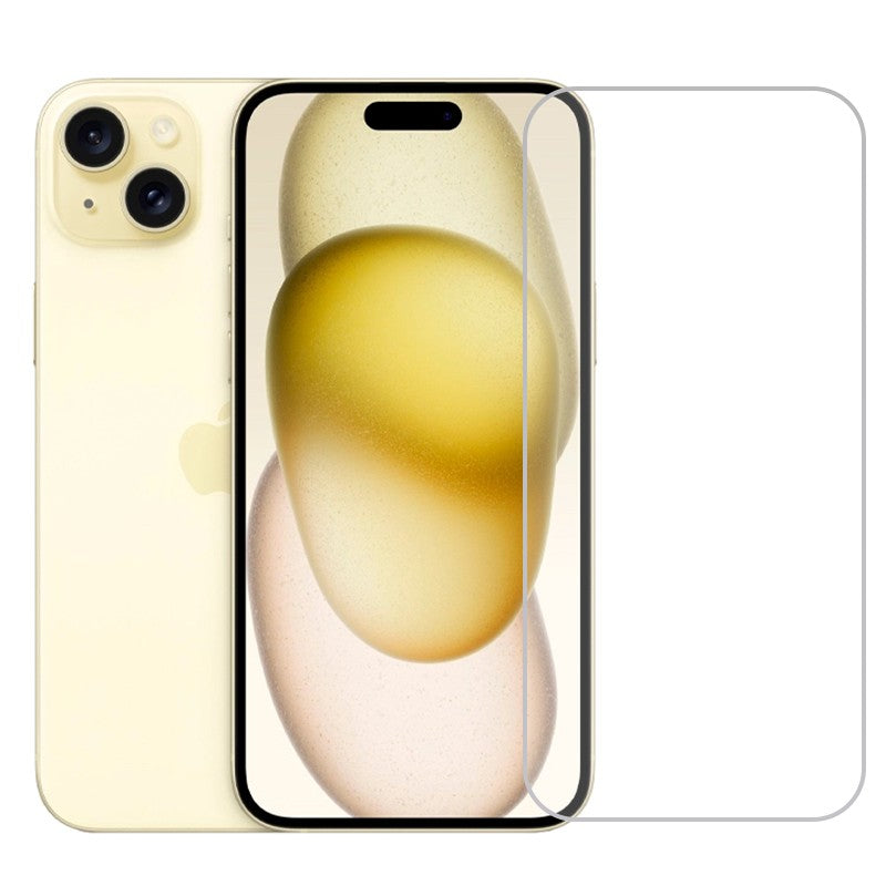 Folie de Protectie pentru Apple iPhone 15 Plus, Kadeny, Sticla Securizata 3D, High Definition pentru Ecran complet, Anti Zgirieturi, Anti bule, Transparenta