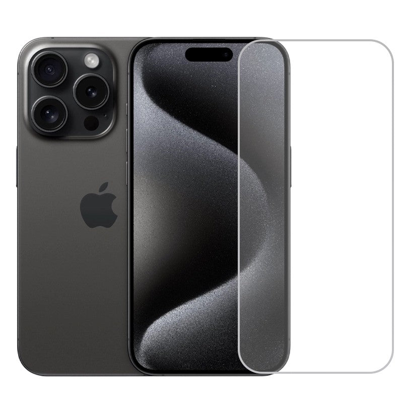 Folie de Protectie pentru Apple iPhone 15 Pro, Kadeny, Sticla Securizata 3D, High Definition pentru Ecran complet, Anti Zgirieturi, Anti bule, Transparenta