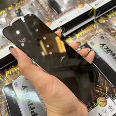 Folie de Protectie pentru Samsung Galaxy A26, Kaveny, Sticla Securizata ESD Antistatica, Super-X Privacy OG, Margini Negre, 0.30 mm, Transparent Inchis