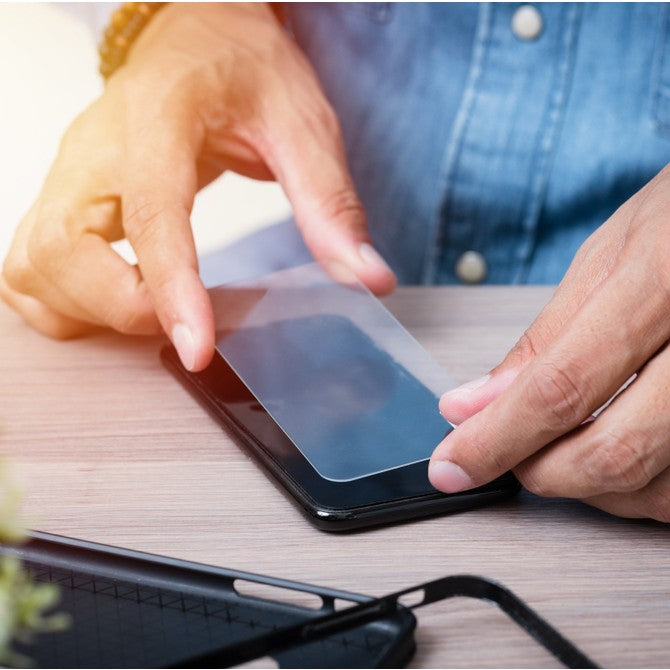 Folie ecran Kadeny pentru iPhone 14 Pro din Sticla, Tempered Glass, Transparenta