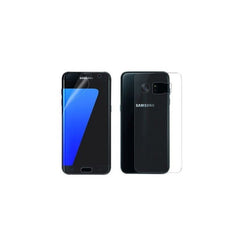 Folie Plastic, Kaveny, compatibil cu Samsung Galaxy S7 , Fata-Spate,  Transparent