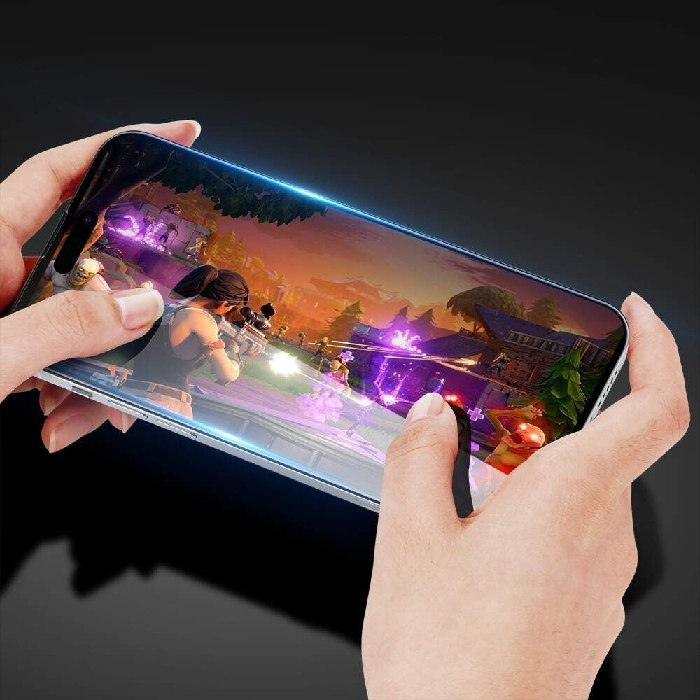Folie Securizata pentru Samsung A36, Kaveny, Sticla de Protectie Compatibila cu Samsung A36, Full Cover 111D, 10H GLASS, Margini Negre, Transparenta
